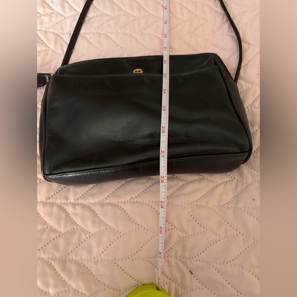 Etienne Aigner Vintage Genuine leather Timeless Dark Brown Crossbody Bag - Picture 7 of 8